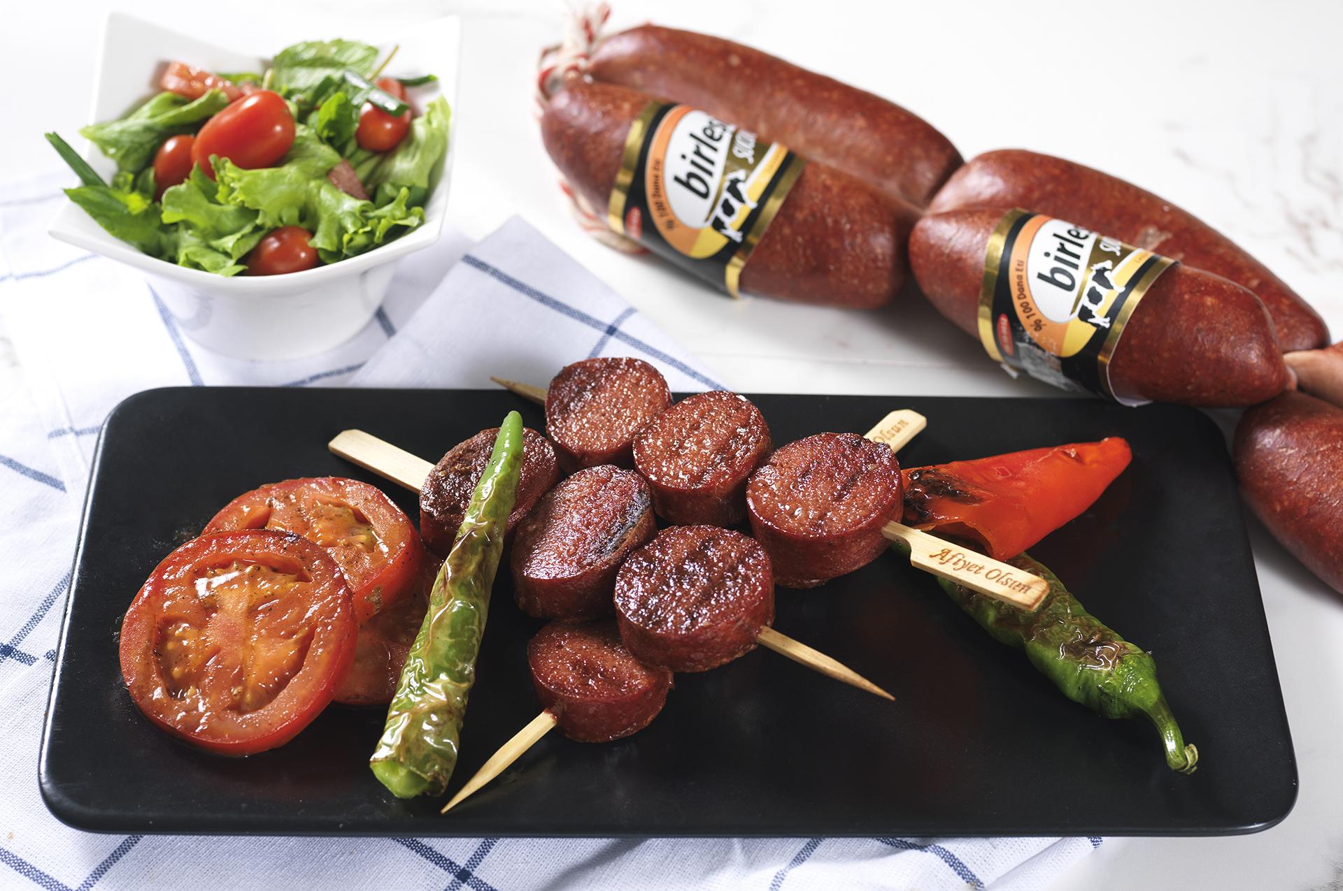 Birleşim Dana Acılı Sucuk 1 Kg